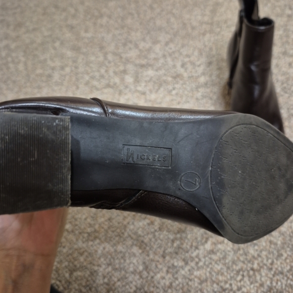 Nickels Women Simona Faux Leather Ankle Boots - Picture 8 of 9